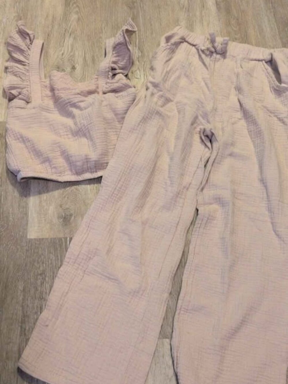 Bearpaw Girls Size 12 Gauze 2-Piece Set
